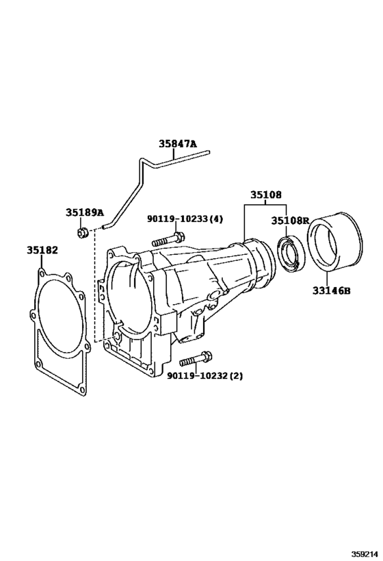 Extension Housing (Atm)