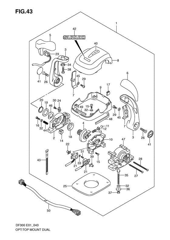 Top mount dual