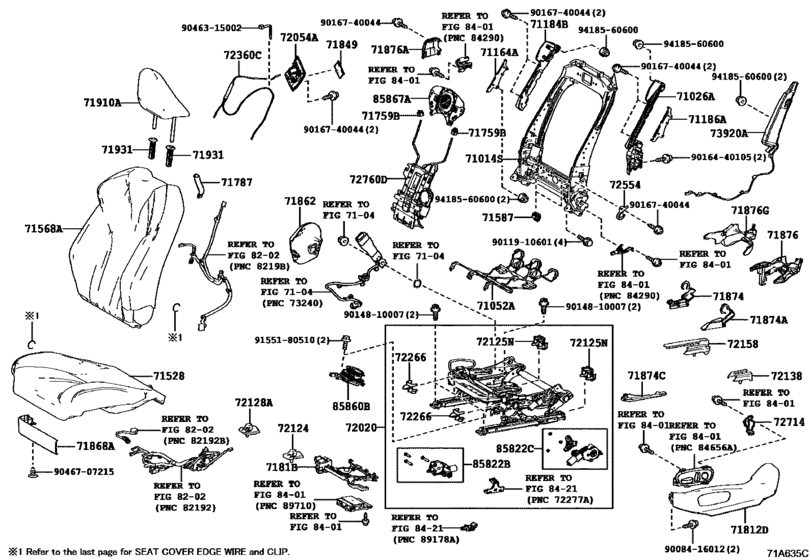 Front Seat & Seat Track