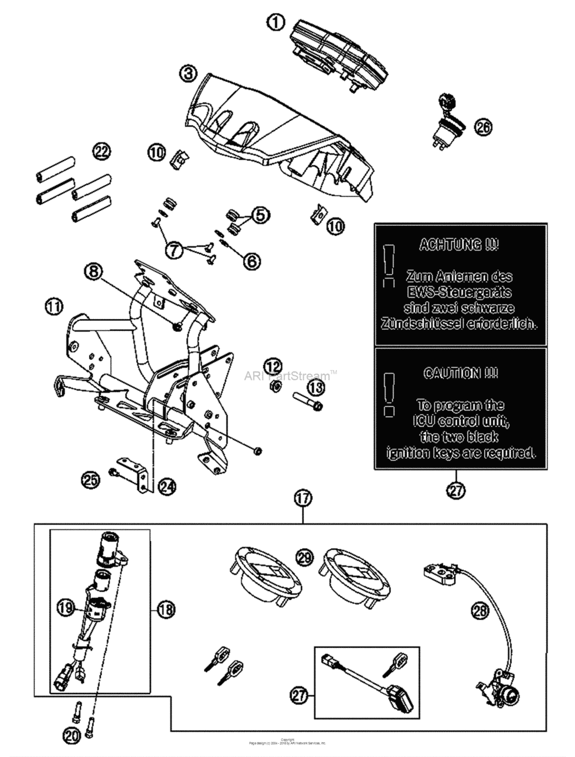 Instruments, Lock System