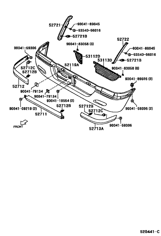 Front Bumper & Bumper Stay