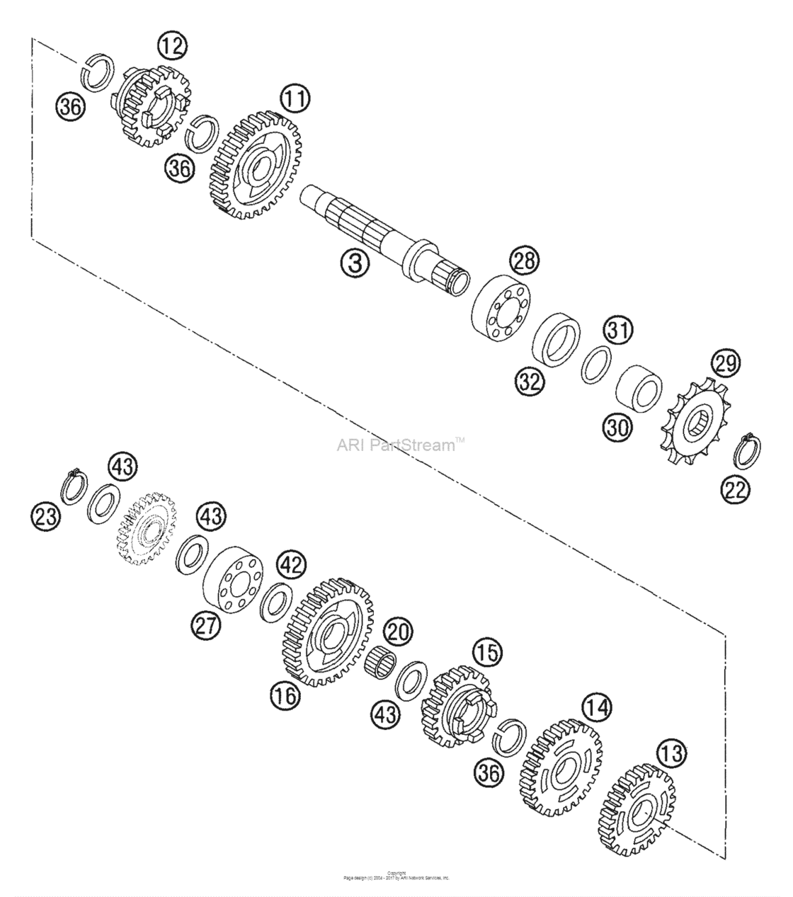 Transmission Ii - Countershaft