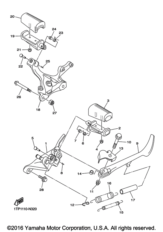 Stand & Footrest