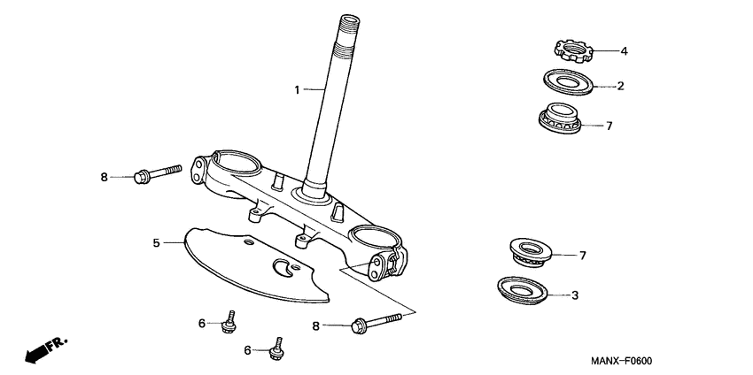 Steering stem