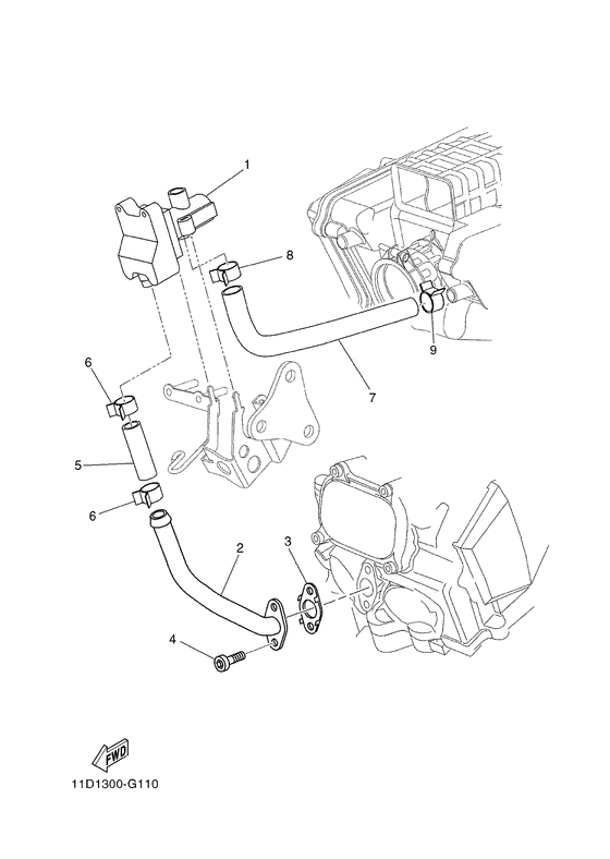 Air induction system