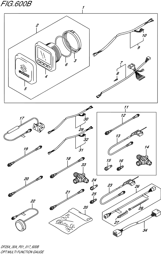 Opt:multi function gauge