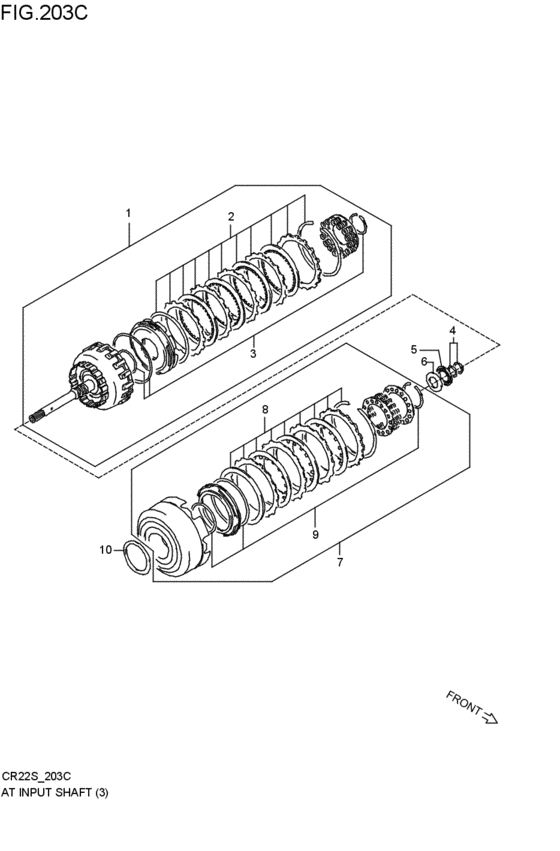 at - input shaft