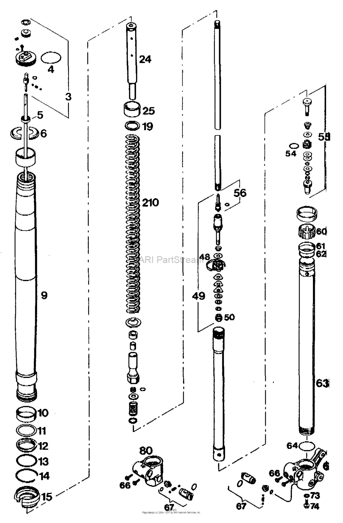 Fornt Fork Legs