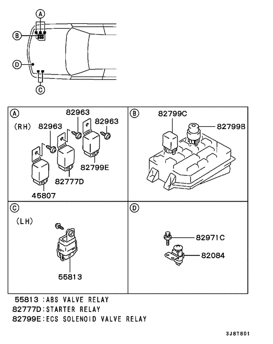 Relay,flasher & sensor