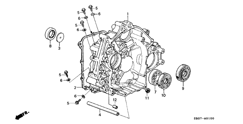Torque converter housing