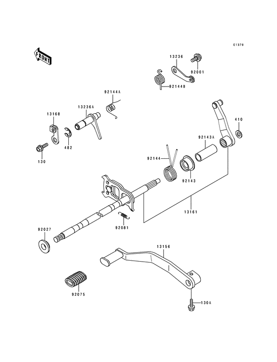 Gear change mechanism