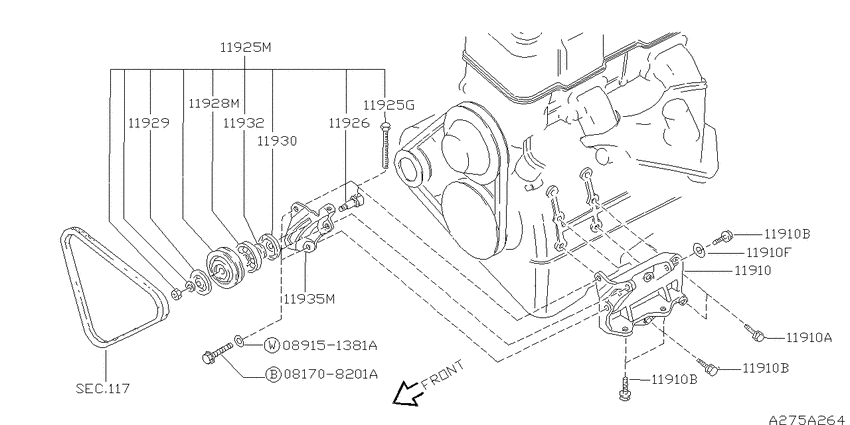 Compressor mounting & fitting