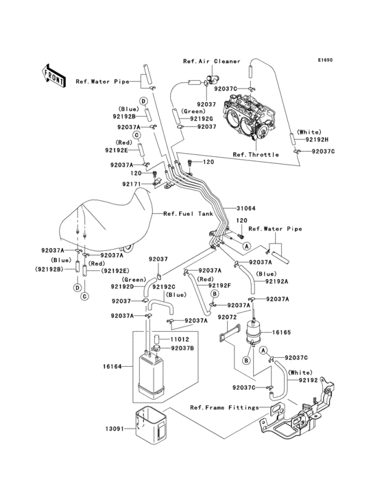 Fuel evaporative system(ca)