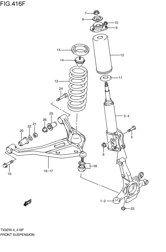 front suspension