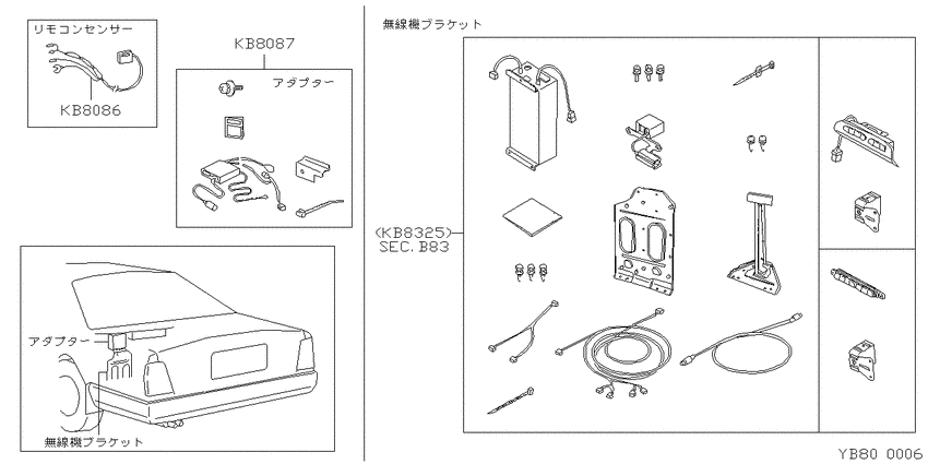 stereo, TV, navigator