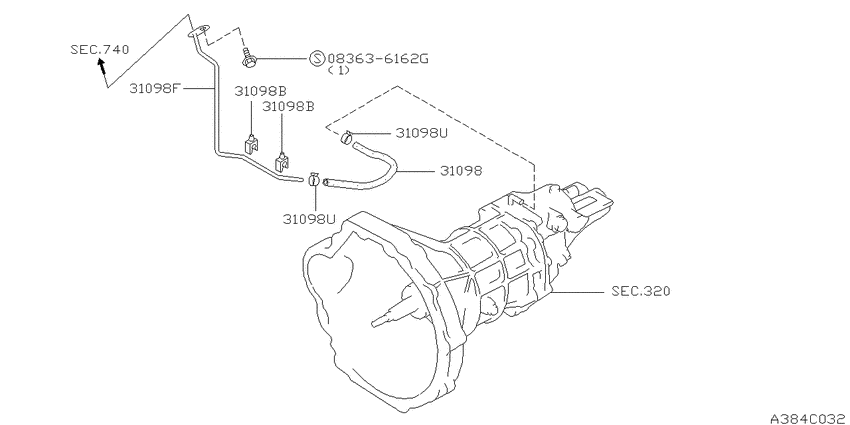 Breather piping     (for fr unit)