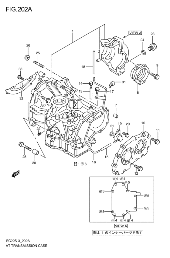at - transmission case