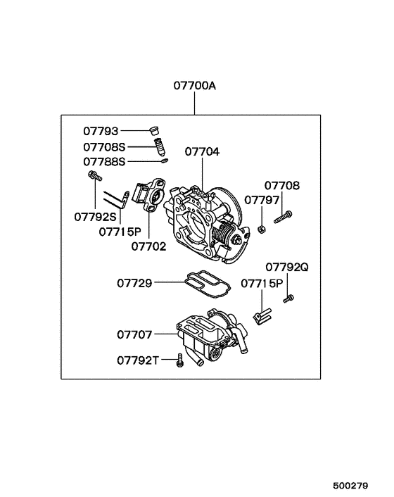 Injector & throttle body