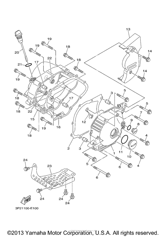 Crankcase cover