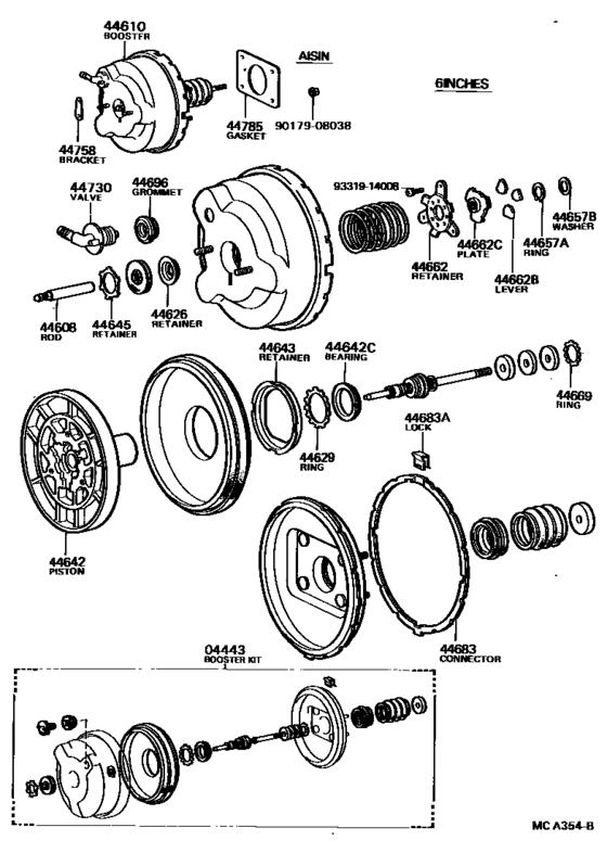 Brake Booster & Vacuum Tube