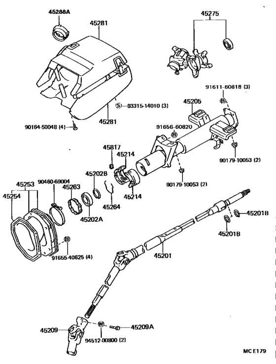 Steering Column & Shaft