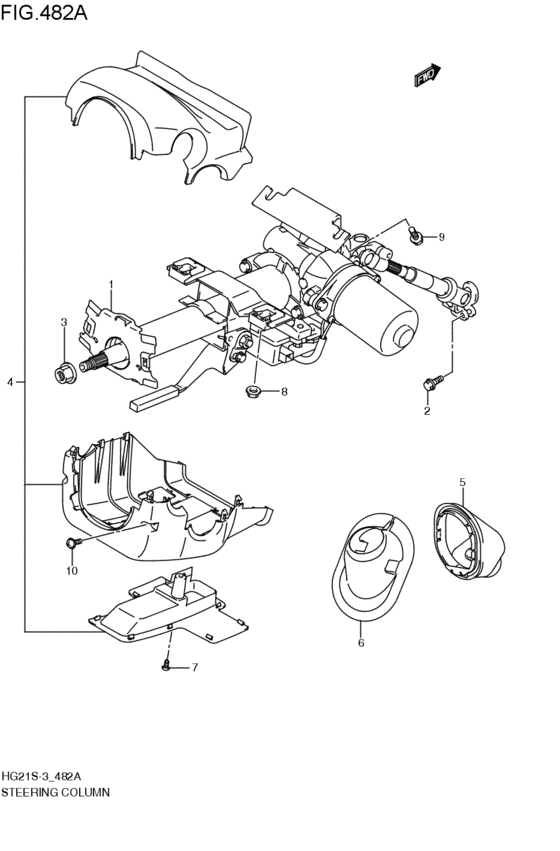 steering column