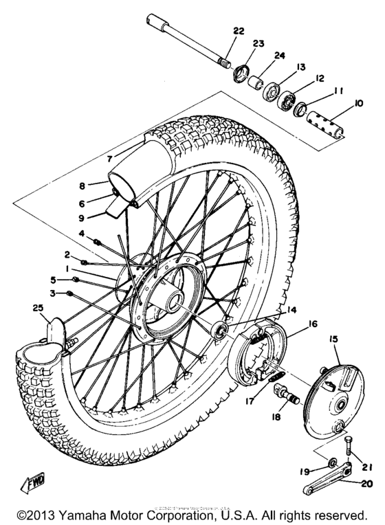 Front wheel