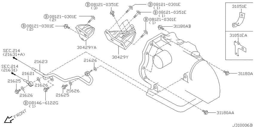 Auto transmission,transaxle & fitting