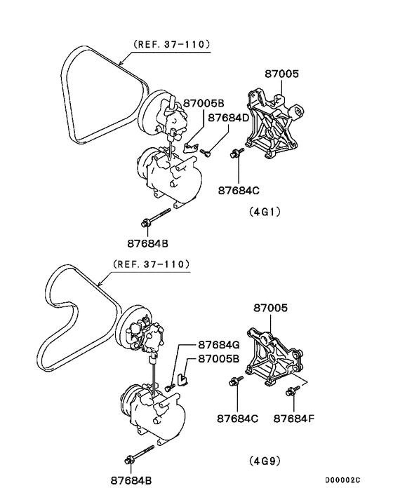 A/c condenser, piping