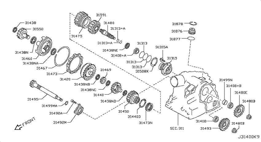 Governor,power train & planetary gear