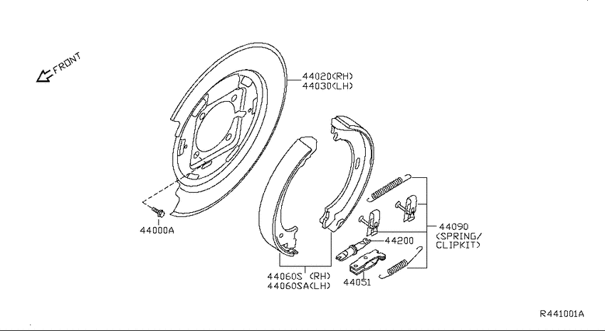 Rear brake