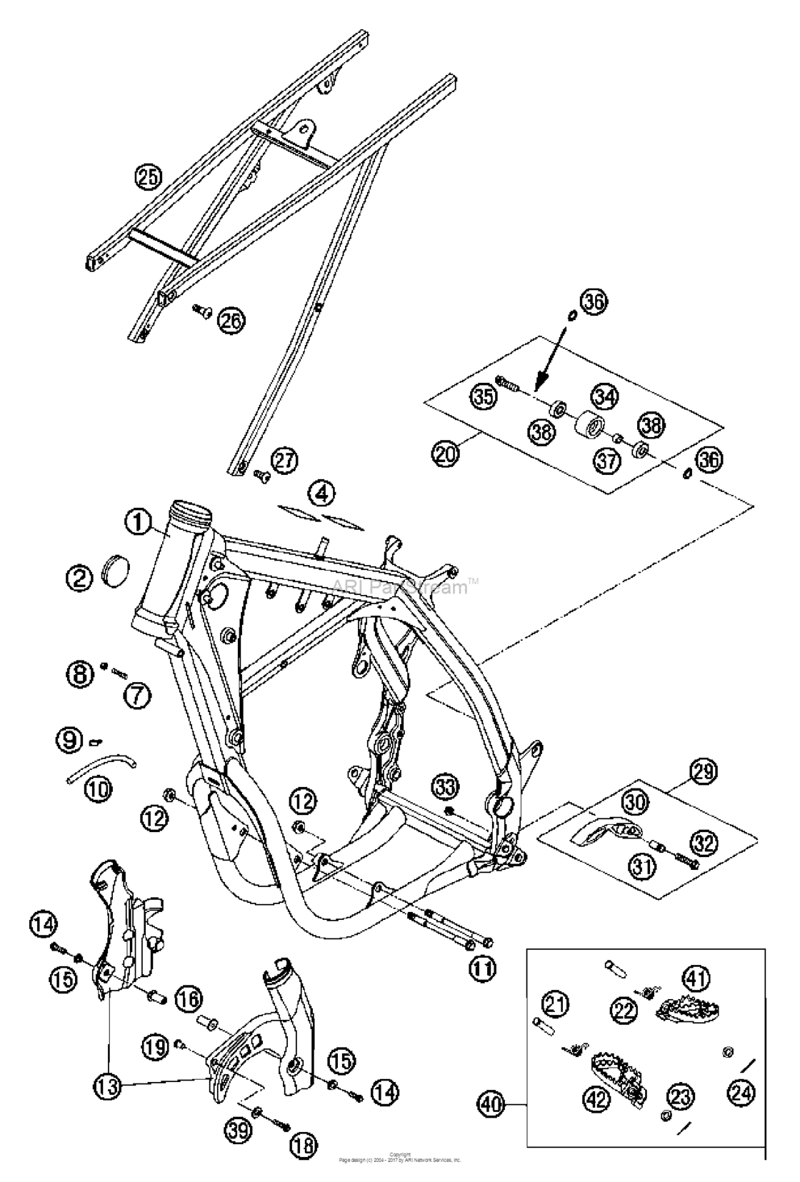 Frame, Sub Frame
