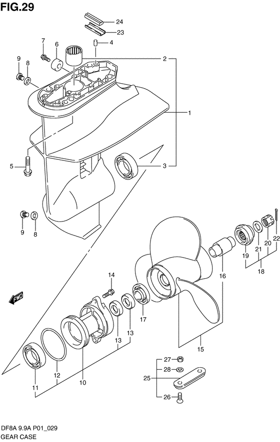 Gear case