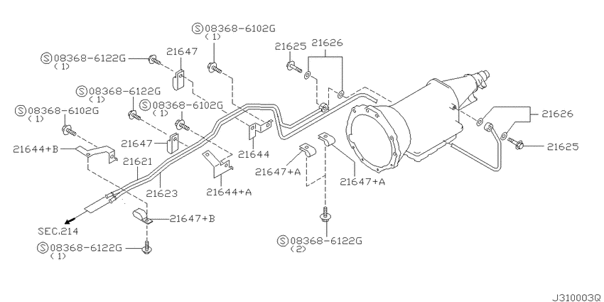 Auto transmission,transaxle & fitting