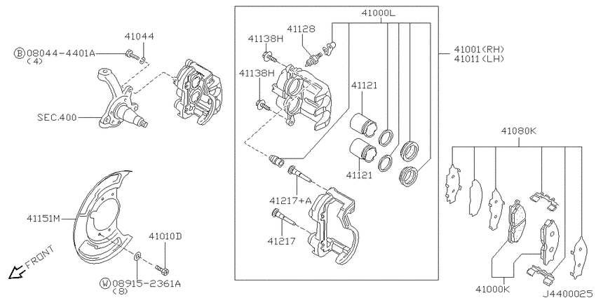 Front brake