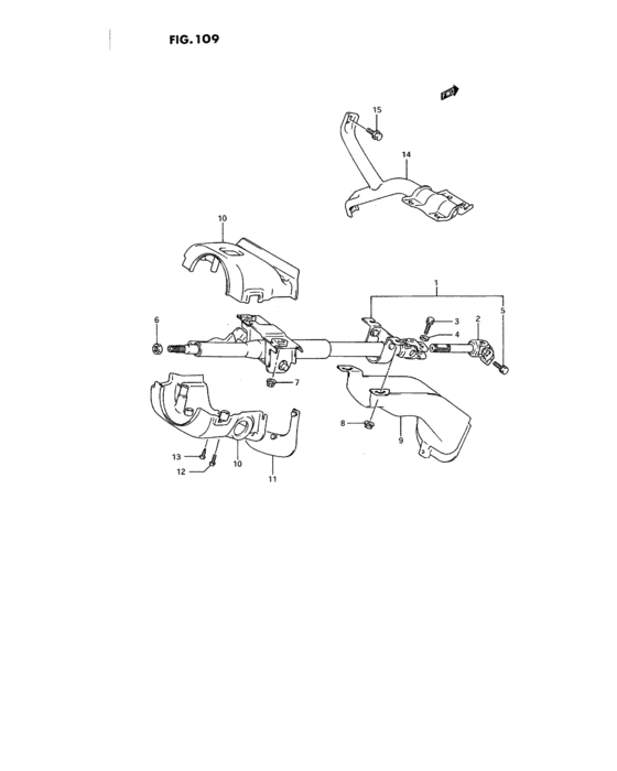 Steering column