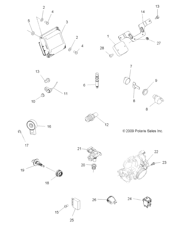 Electrical, switches and sensors and ecm