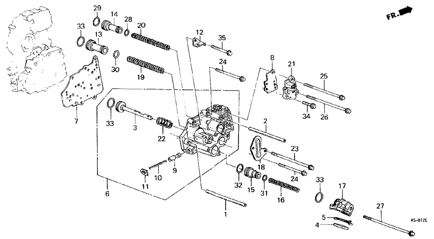 Servo body/modulator
