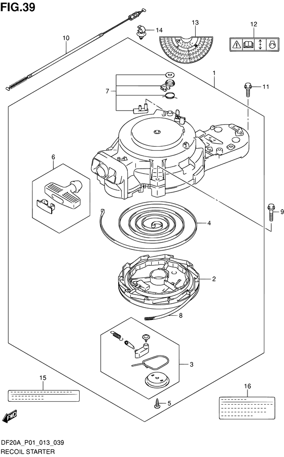 Recoil starter