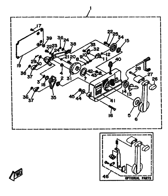 Remote control assy
