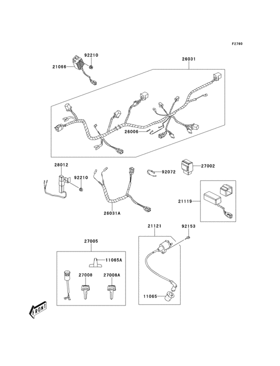 Chassis electrical equipment