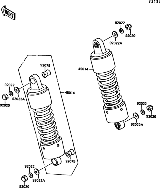 Suspension/shock absorber