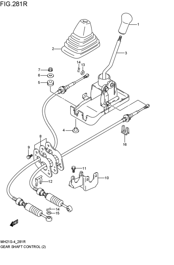 gearlever control