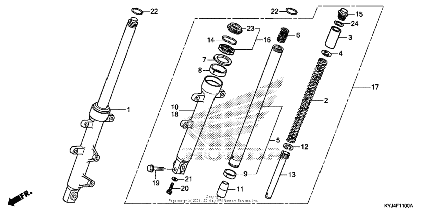 Front fork