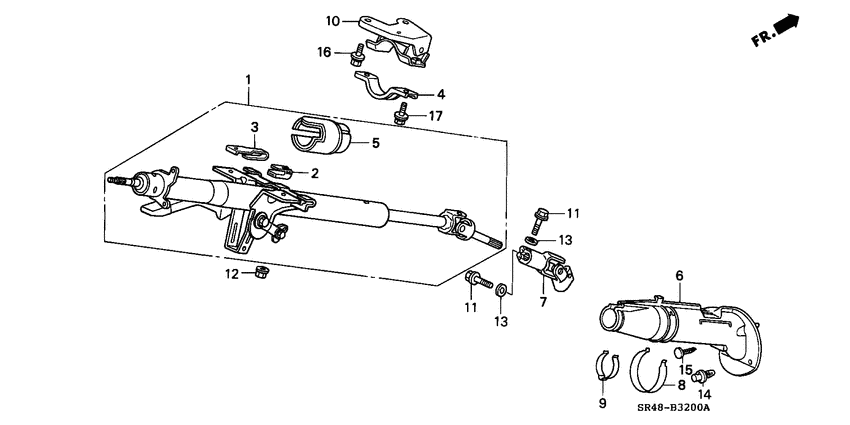 Steering column