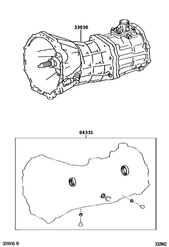 Transaxle Or Transmission Assy & Gasket Kit (Mtm)