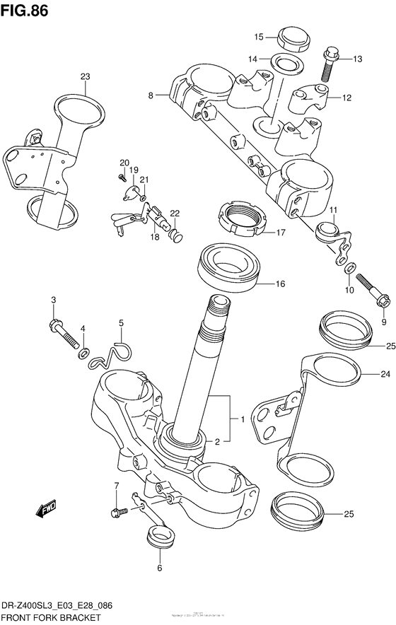 Front Fork Bracket