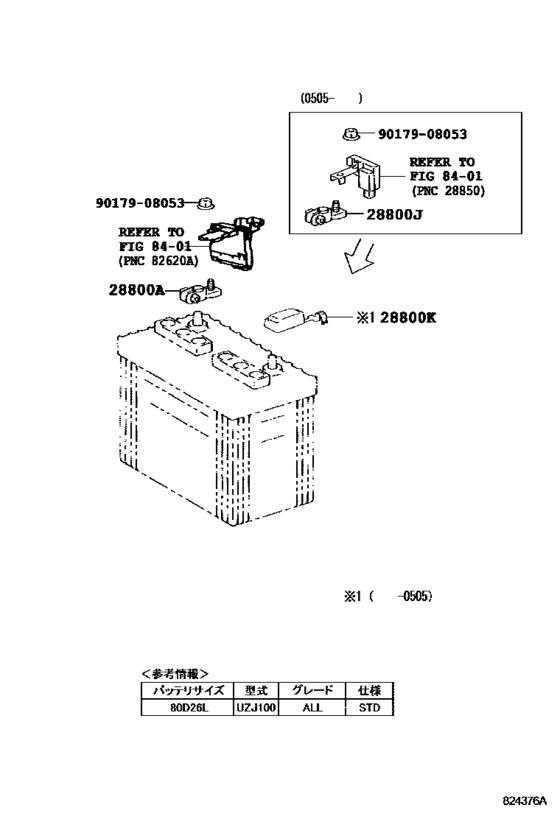 Battery & Battery Cable