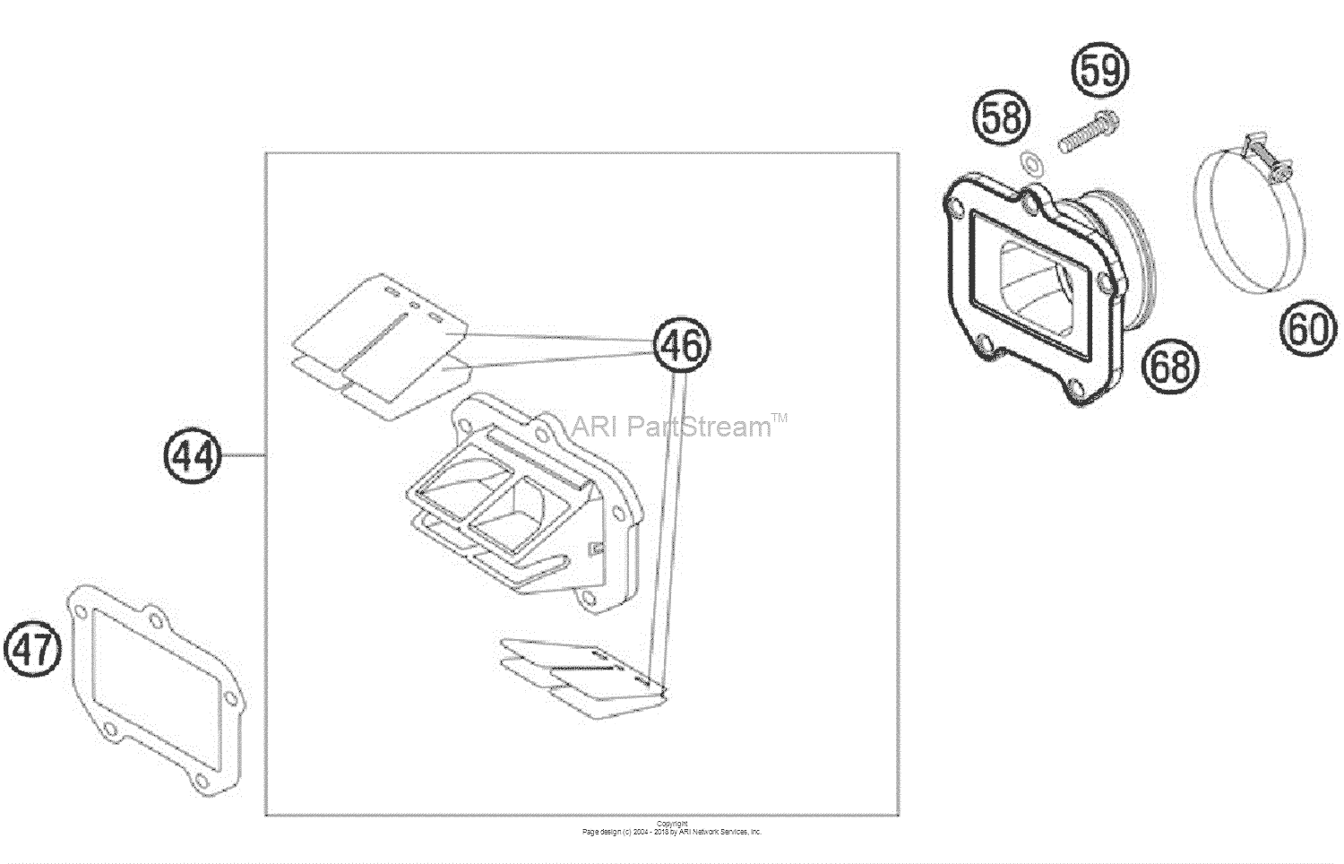 Reed Valve Case