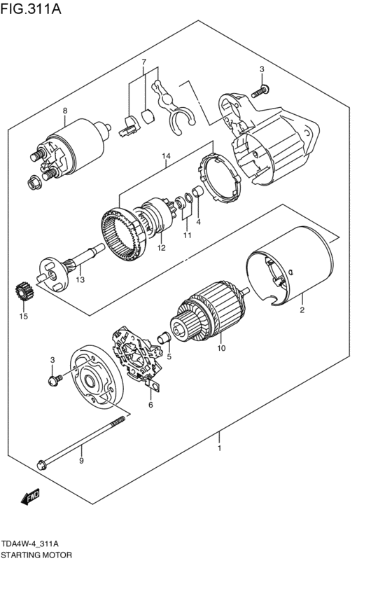 starting motor